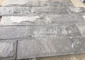 Đá slate đen ốp tường 1